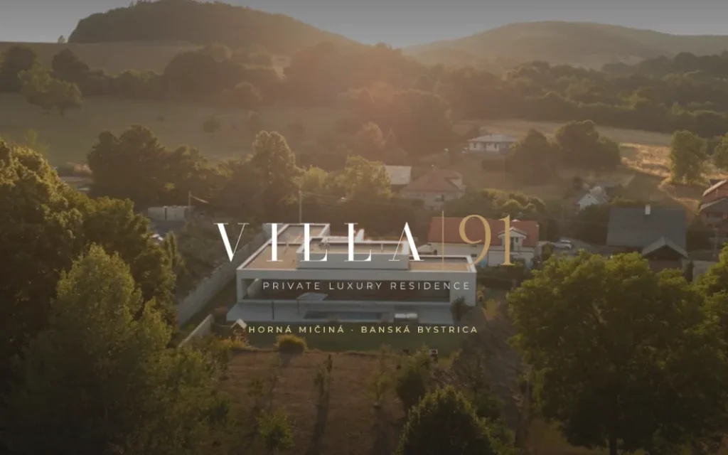 Villa 91, prémiová prezentačná stránka